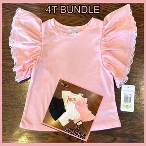 NWT~TODDLER BUNDLE *Flapdoddles, Tommy Hilfiger, Children’s Place, Carter’s Sz 4